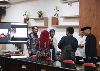 Pasca Putuskan Sistem Pemilu Ketua MK Kunjungi Unissula