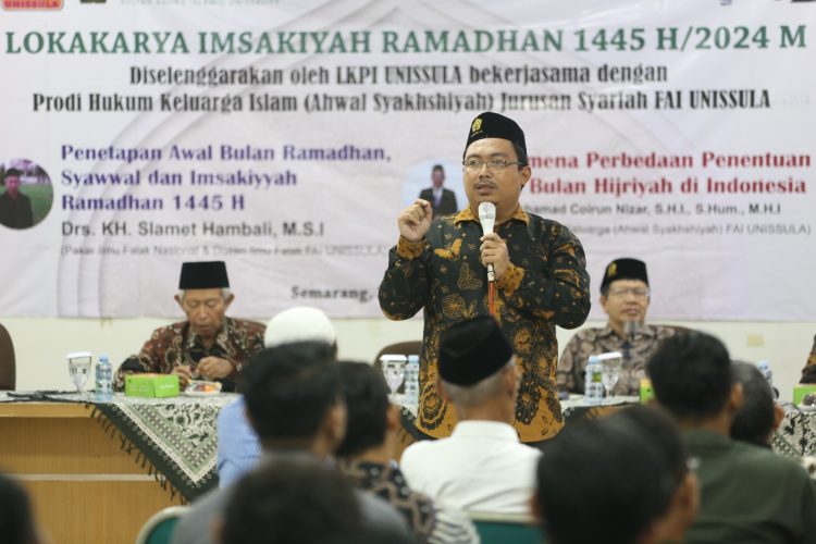 Unissula Selenggarakan Lokakarya Imsakiyah Ramadhan 1445