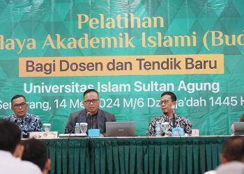 Unissula Selenggarakan Pelatihan Budaya Akademik Islami