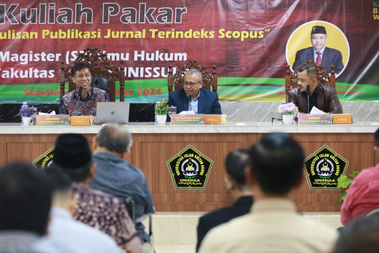 Magister Ilmu Hukum Unissula Gelar Kuliah Pakar untuk Kuatkan Publikasi Jurnal Terindeks Scopus