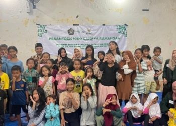 Mahasiswa Beasiswa Cendekia Baznas Unissula mengadakan kegiatan Pesantren 1.000 Cahaya Ramadhan
