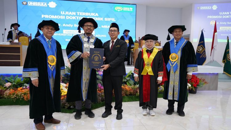 Andi Suryanto Doktor Baru PDTS Unissula
